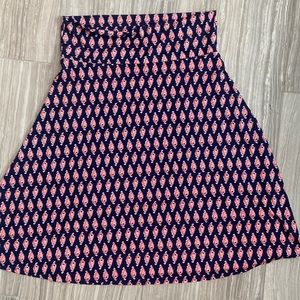 Lularoe Azure Skirt Size LX